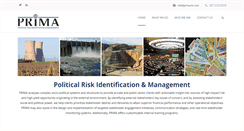 Desktop Screenshot of prima-llc.com
